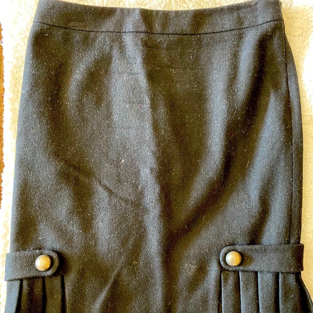 Banana Republic Wool Pencil Skirt
